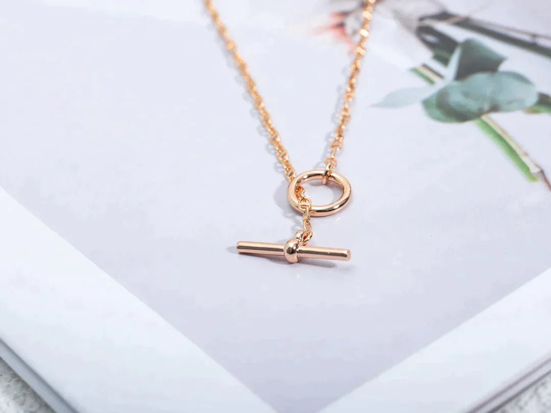 ECHAPEE NECKLACE ROSE GOLD