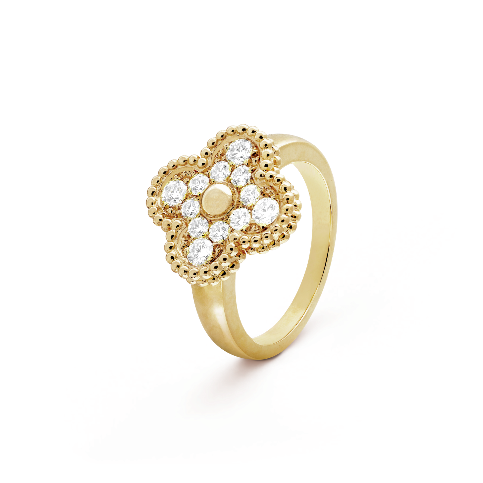 CLOVER DIAMOND RING