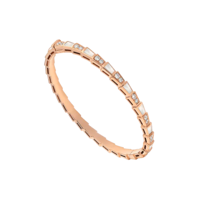 SERPENTI BRACELET ROSE GOLD MOP DIAMOND