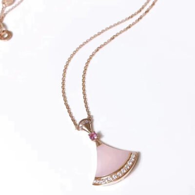 DREAM NECKLACE PINK MOP DIAMOND