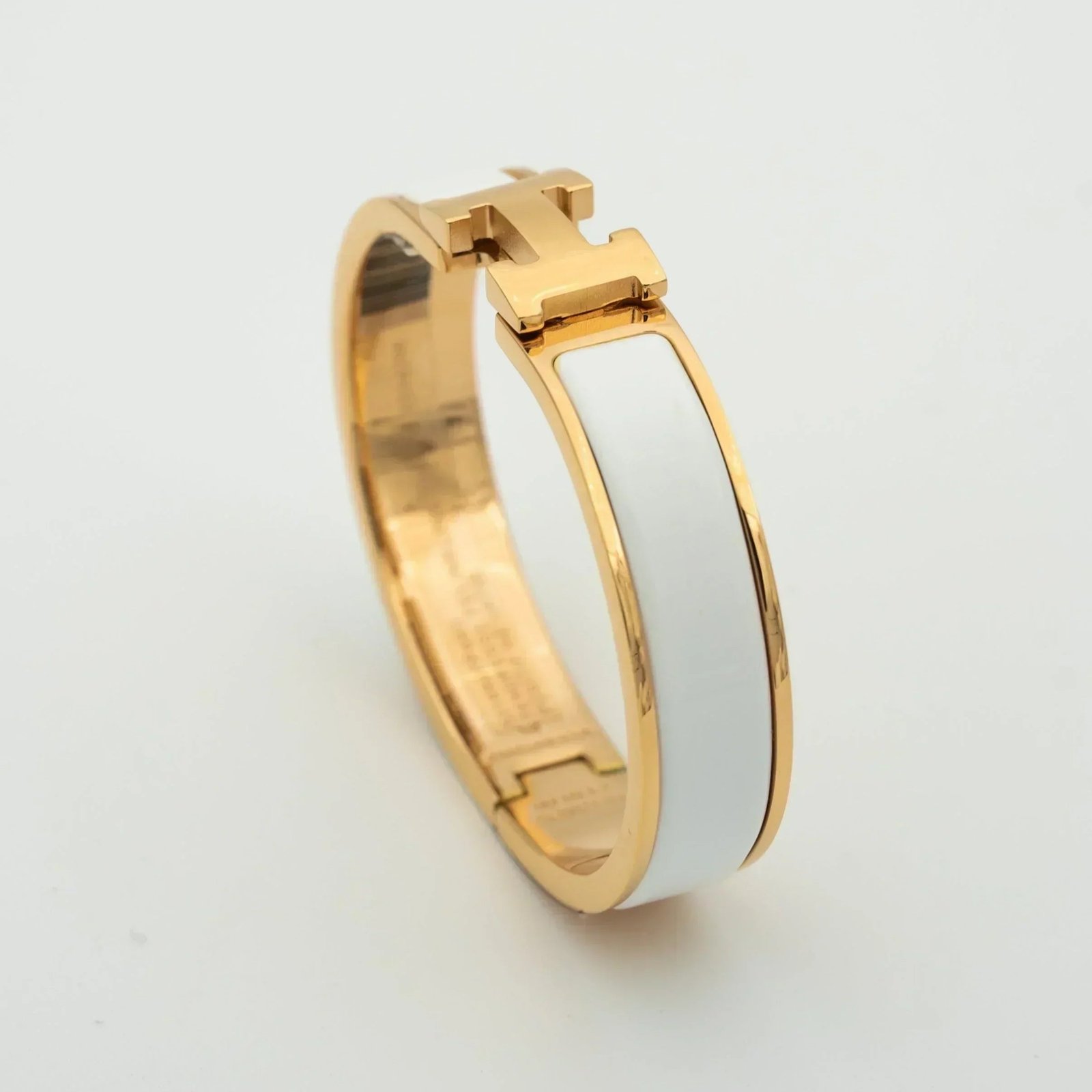 H WHITE BRACELET 11.2MM