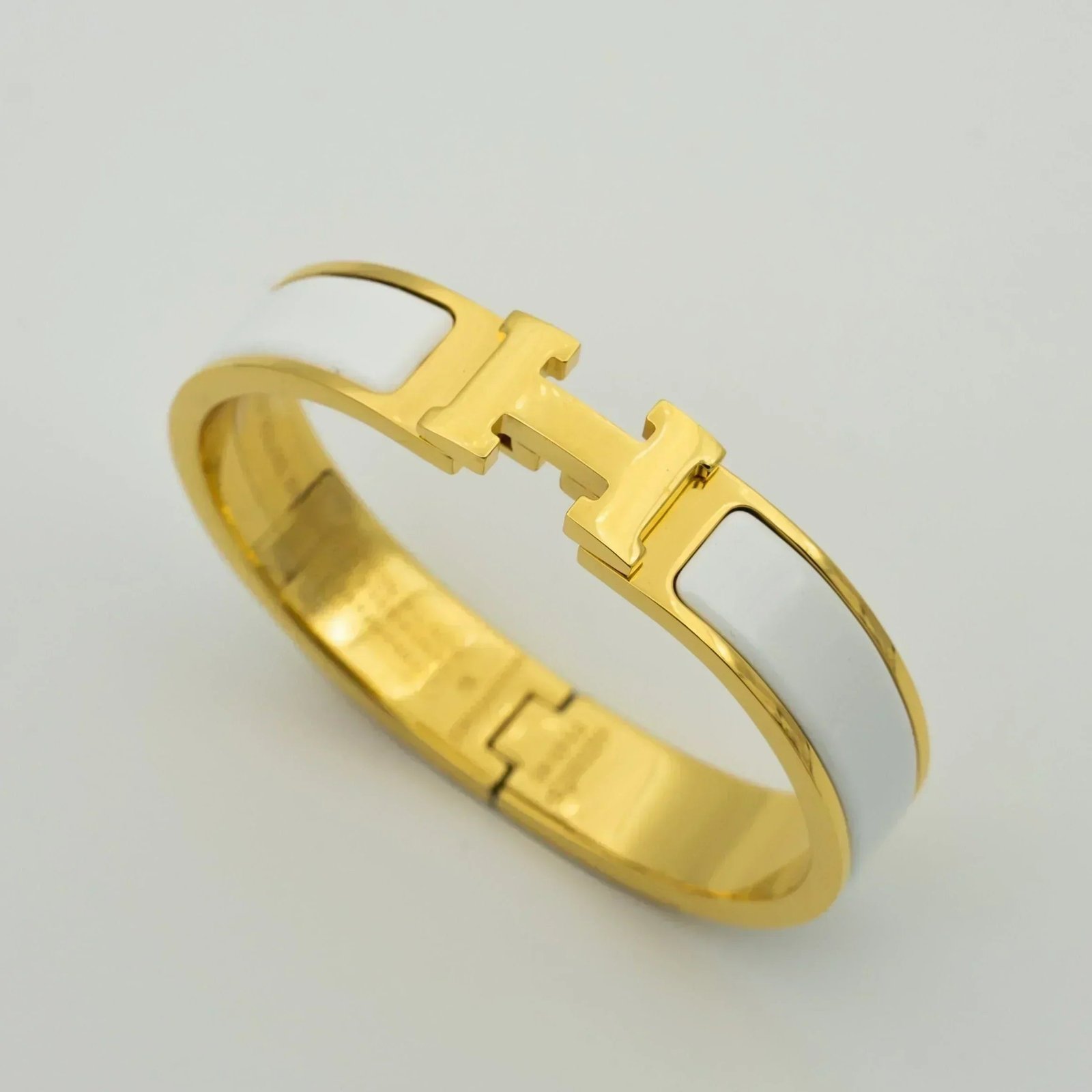 H WHITE BRACELET 11.2MM