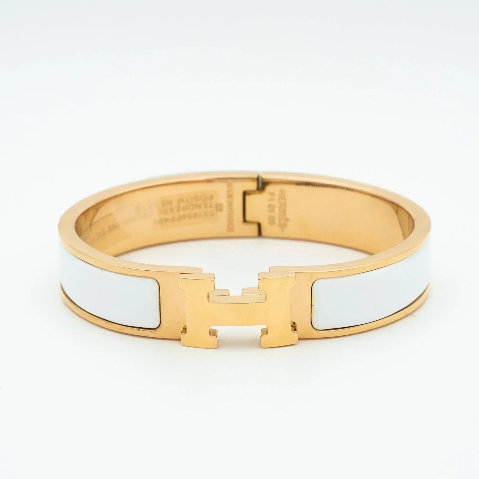 H WHITE BRACELET 11.2MM