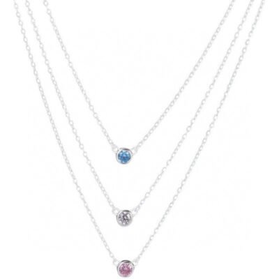 ELSA PERETTI SERIES SINGLE DIAMOND SIMPLE NECKLACE