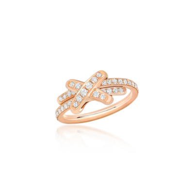 JEUX DE RING ROSE GOLD DIAMOND