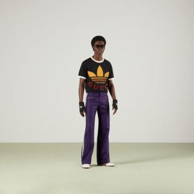 adidas x Gucci cotton jersey T-shirt - Lux Studios
