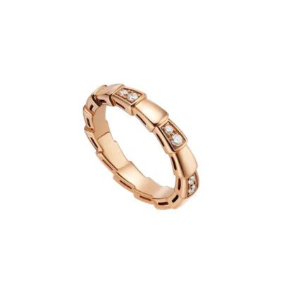 SERPENTI RING ROSE GOLD 3MM