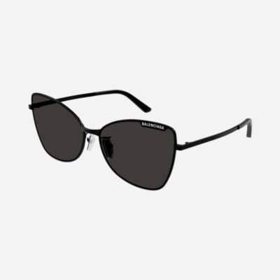 Balenciaga black butterfly metal sunglasses - Lux Studios