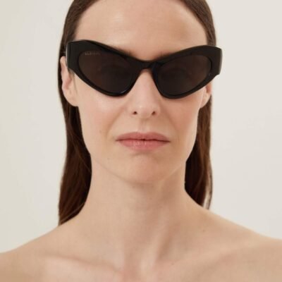 Balenciaga cat butterfly black sunglasses - Lux Studios