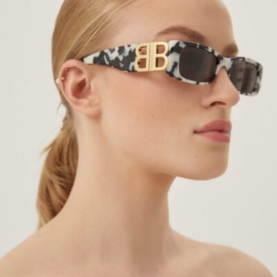Balenciaga Dynasty zebra sunglasses - Lux Studios
