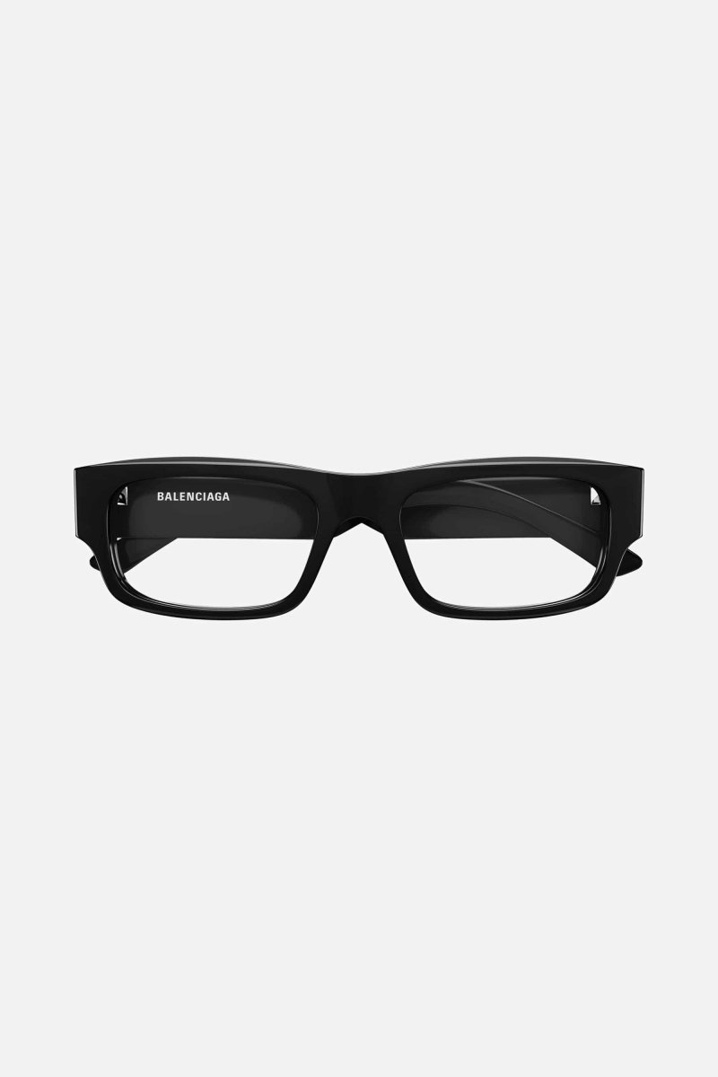 Balenciaga MAX rectangular black frame - Lux Studios