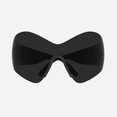 Balenciaga overized black mask - Lux Studios