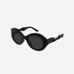 Balenciaga rounded cat eye twisted sunglasses - Lux Studios