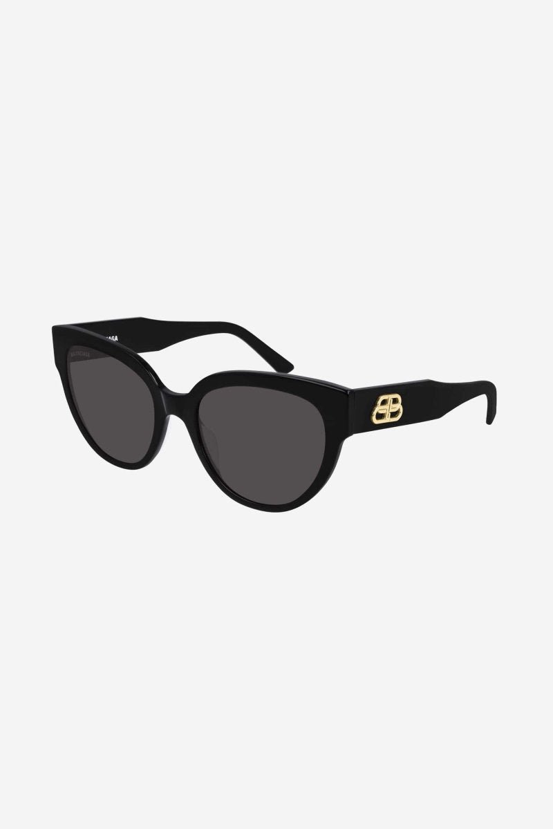 Balenciaga ultra slim black sunglasses - Lux Studios