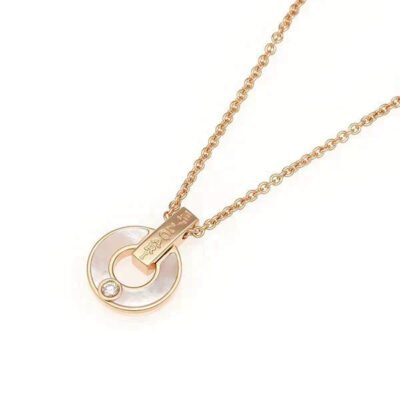 GARI NECKLACE ROSE GOLD MOP