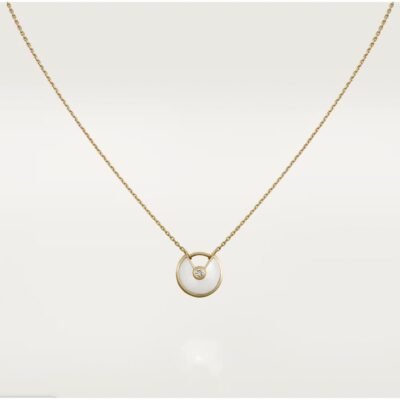 AMULETTE ROSE GOLD MOP NECKLACE