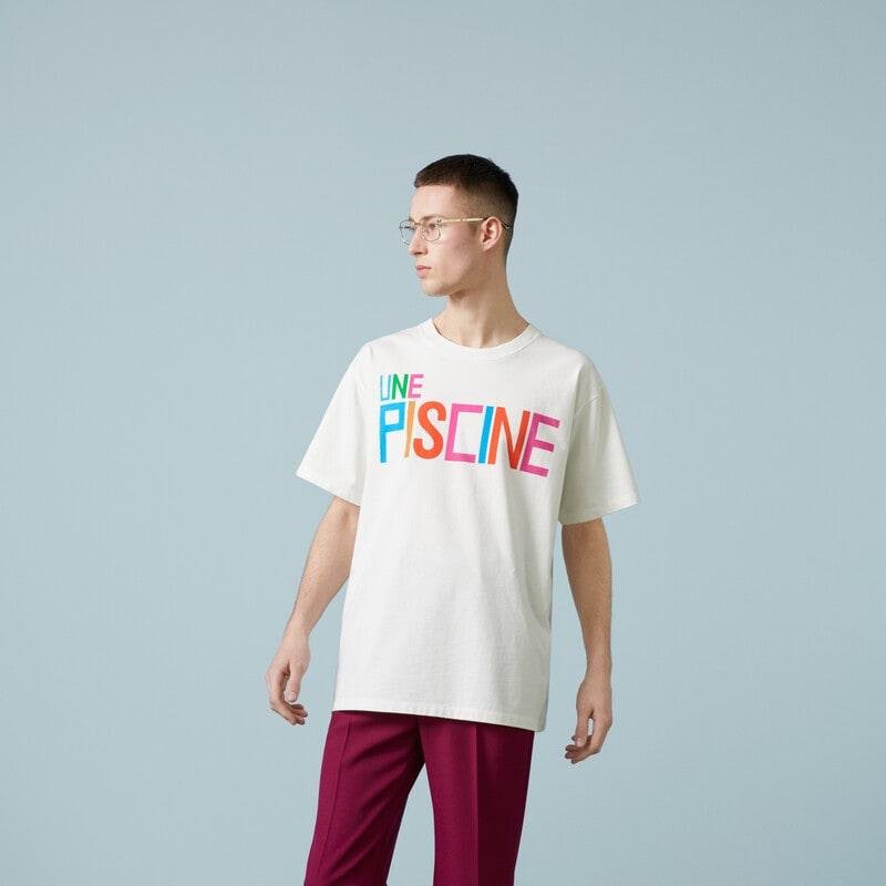 Cotton jersey T-shirt with print - Lux Studios