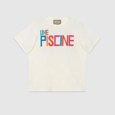 Cotton jersey T-shirt with print - Lux Studios