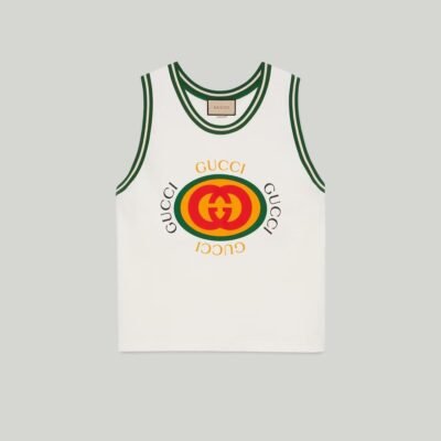 Cotton jersey tank top - Lux Studios