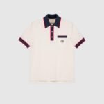 Cotton piquet polo with Interlocking G - Lux Studios