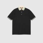 Cotton piquet polo with Interlocking G - Lux Studios