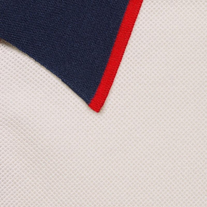 Cotton piquet polo with Interlocking G - Lux Studios
