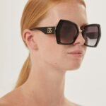 Dolce&Gabbana black butterfly sunglasses - Lux Studios