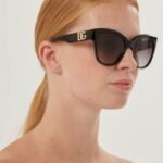 Dolce&Gabbana black cat eye sunglasses - Lux Studios