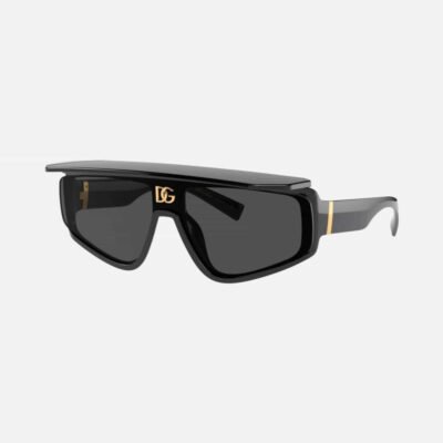 Dolce&Gabbana black mask featuring DG logo - Lux Studios