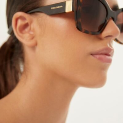 Dolce&Gabbana cat eye havana sunglasses - Lux Studios