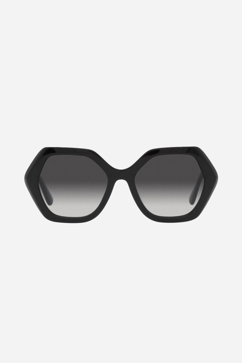 Dolce&Gabbana hexagonal black sunglasses - Lux Studios