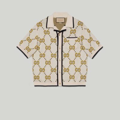 GG cotton bowling shirt - Lux Studios