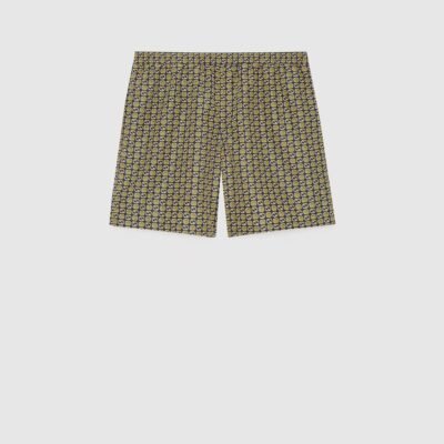 Interlocking G print nylon swim shorts - Lux Studios