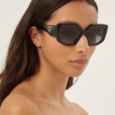 Prada black butterfly shape sunglasses - Lux Studios