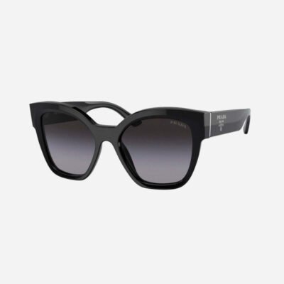 Prada black cat eye with brand logo sunglasses - Lux Studios