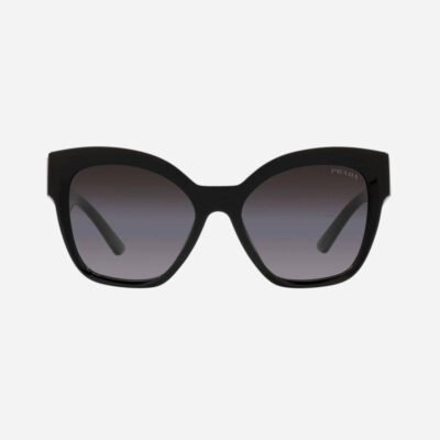 Prada black cat eye with brand logo sunglasses - Lux Studios