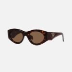 Prada PR20ZS havana bold oval sunglasses - Lux Studios