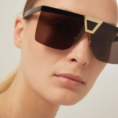 Saint Laurent Palace mask sunglasses - Lux Studios
