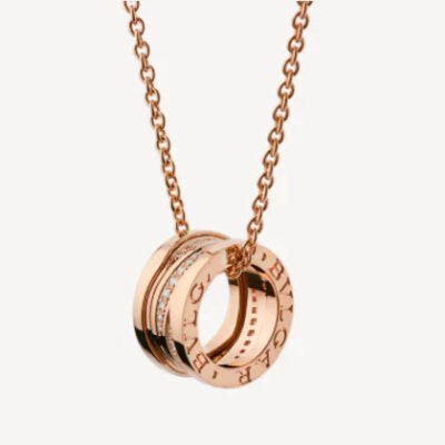 ZERO 1 ROSE GOLD DIAMOND NECKLACE