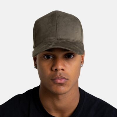 SUEDE CAP | ARMY GREEN - Lux Studios