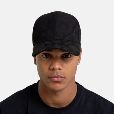 SUEDE CAP | BLACK - Lux Studios