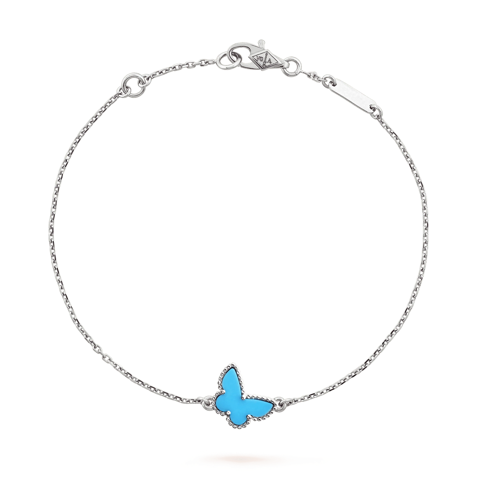 BUTTERFLY TURQUOISE BUTTERFLY BRACELET SILVER