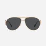 Versace caravan sunglasses with gold details - Lux Studios