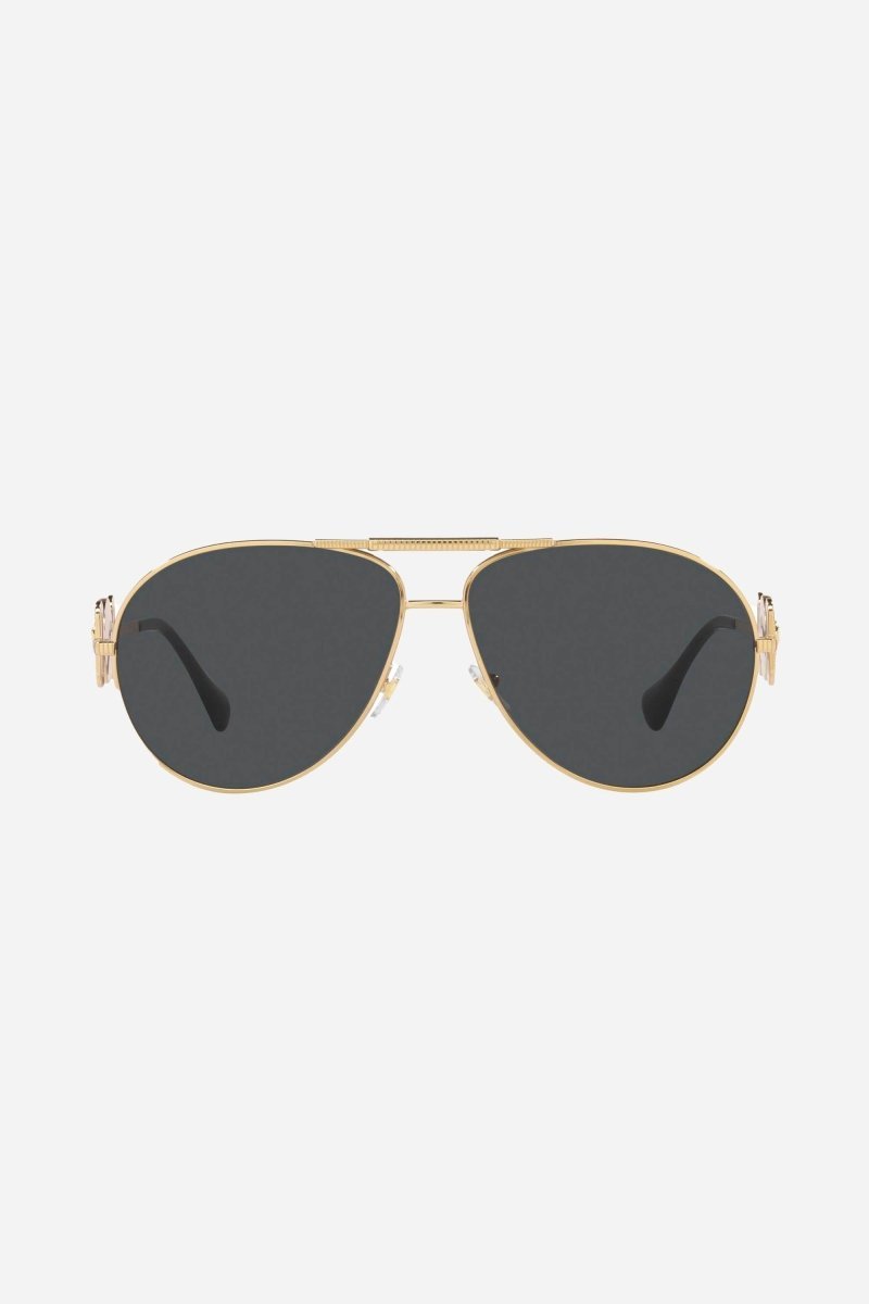 Versace caravan sunglasses with gold details - Lux Studios