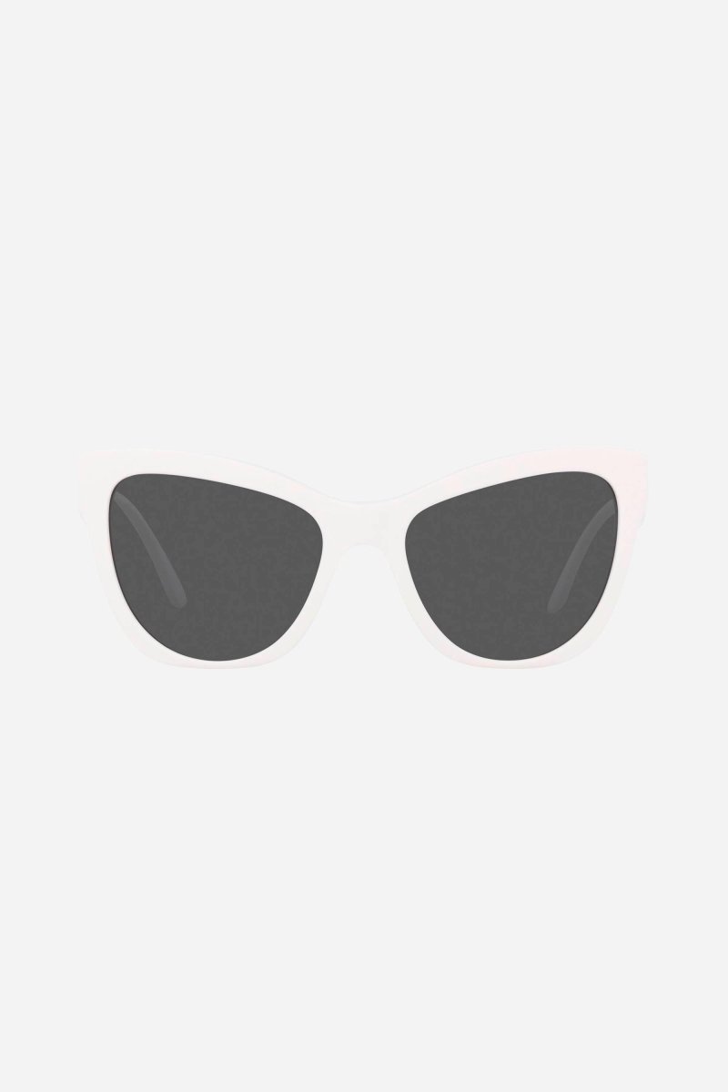 Versace cat eye white sunglasses - Lux Studios