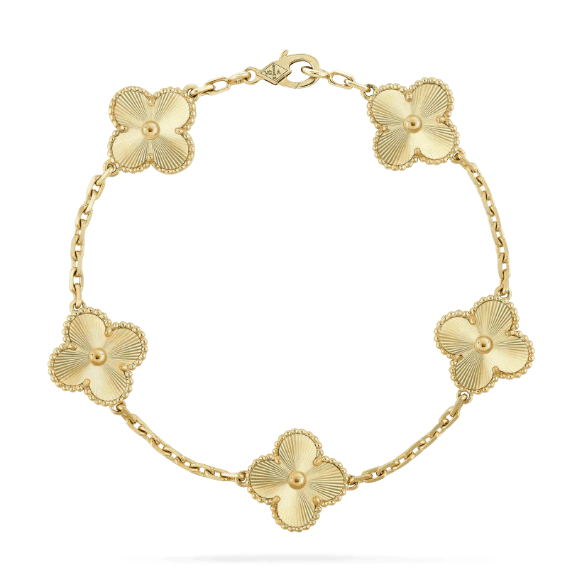 Vintage Alhambra bracelet, 5 motifs - Lux Studios