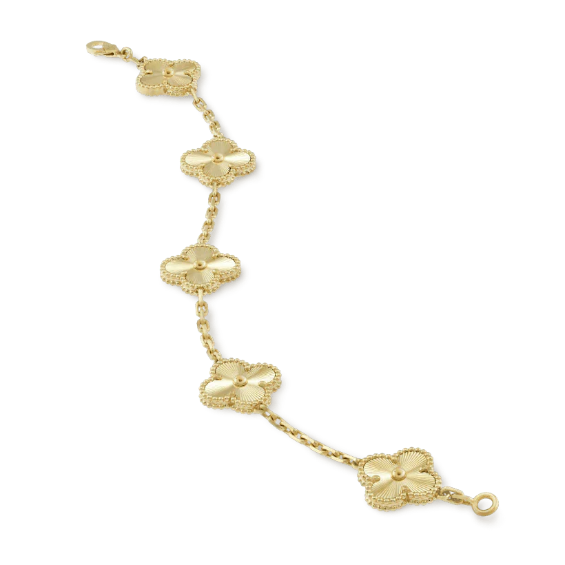 Vintage Alhambra bracelet, 5 motifs - Lux Studios
