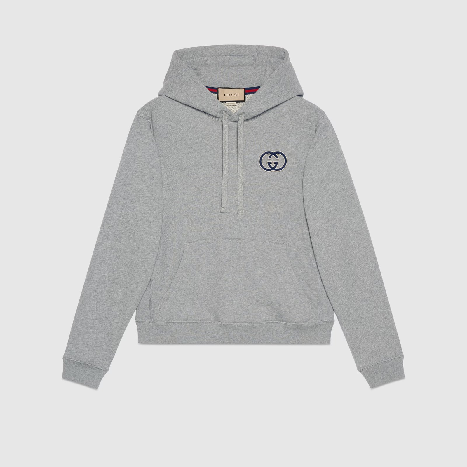 COTTON JERSEY HOODED SWEATSHIRT