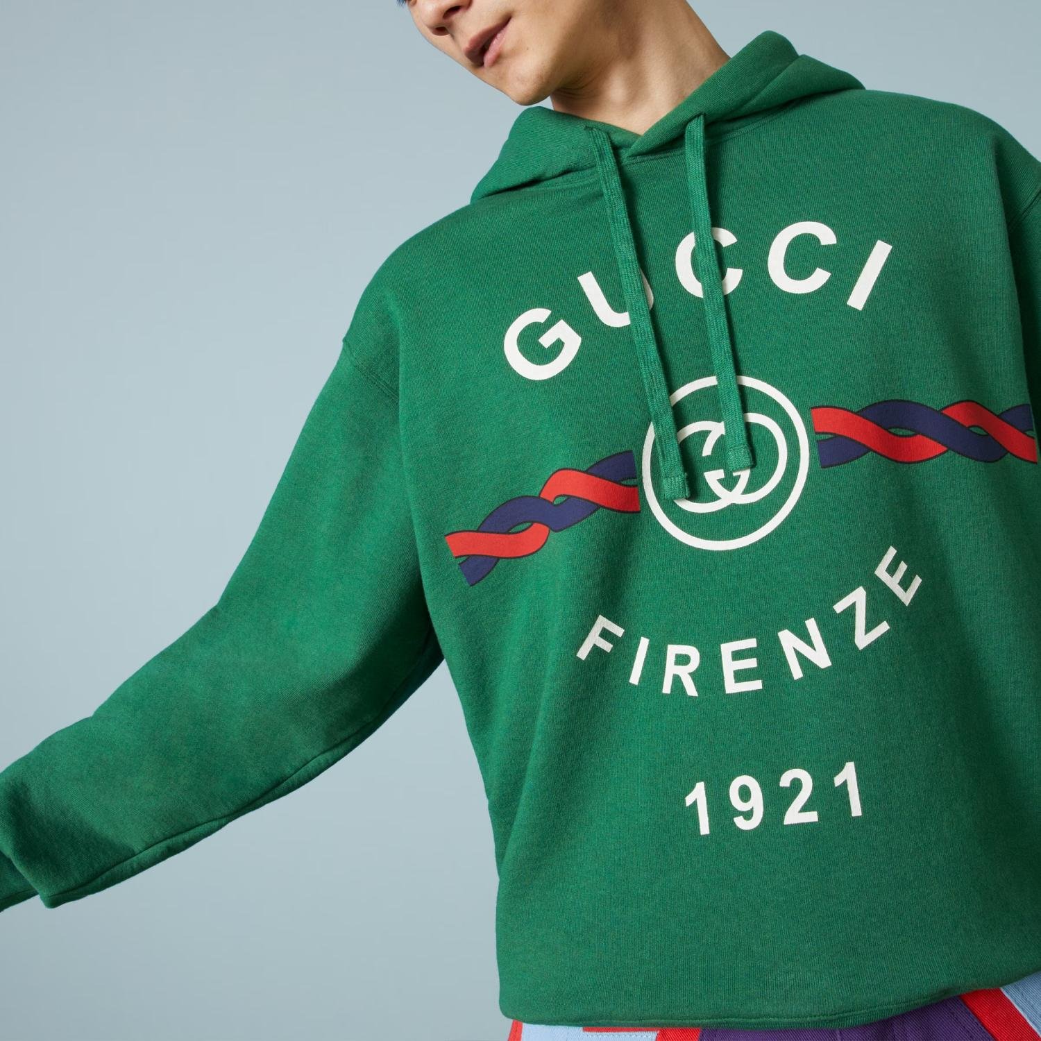INTERLOCKING G TORCHON COTTON SWEATSHIRT