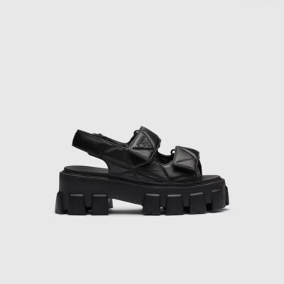 Monolith nappa leather sandals